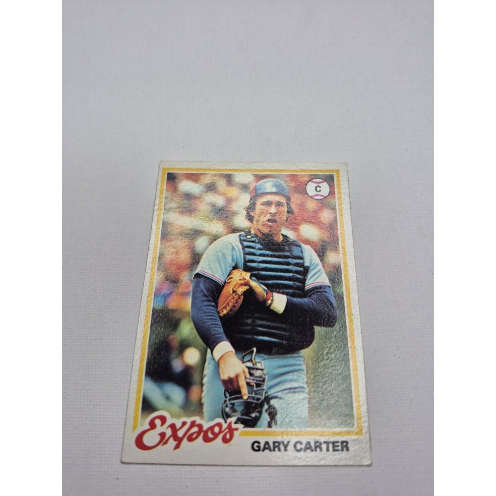 1981 Topps Gary Carter #540 Montreal Expos Hall of Fame Baseball Card